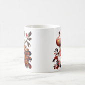 Elegantie in veren koffiemok (Center)