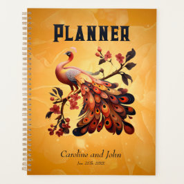 Elegantie in veren planner