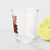Elegantie in veren shot glas (Rechts)