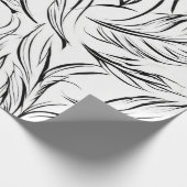 Elegantie in zwart-wit cadeaupapier (Hoek)