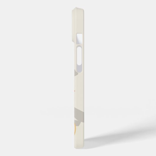 Elegantie in zwart-wit Case-Mate iPhone case (Achterkant / Links)