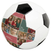 elegantie mama papa baby kerst voetbal (Drie kwart)
