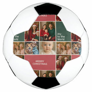 elegantie mama papa baby Kerstmis Voetbal