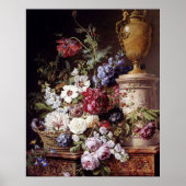 Elegantie natuur veroverde Van Spaendonck Poster (Voorkant)