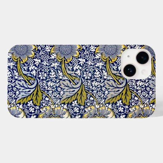 Elegantie onthuld - William Morris's Kennet Case-Mate iPhone Case (Achterkant (horizontaal))