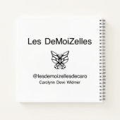 Elegantie onthulde Mode Notitieboek (Achterkant)