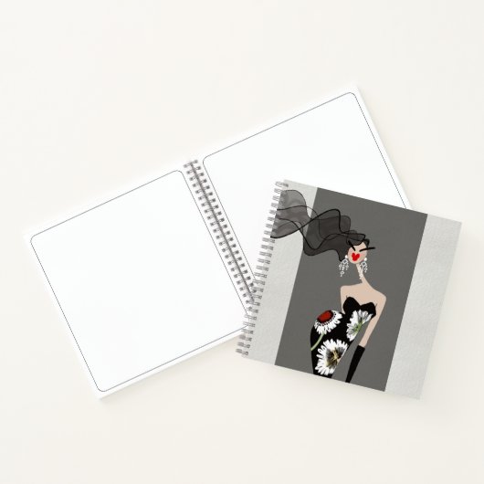 Elegantie onthulde Mode Notitieboek (Binnen)