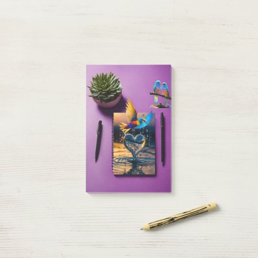 "Elegantie ontketend: verbluffend Notitieboek & pe Post-it® Notes (Op bureau)