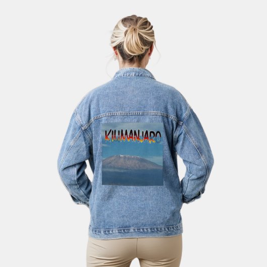 Elegantie op grote hoogte Kilimanjaro Peaks Outerw Denim Jacket (Model)