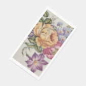 Elegantie: op porselein geïnspireerde gastenhanddo servet (Hoek)