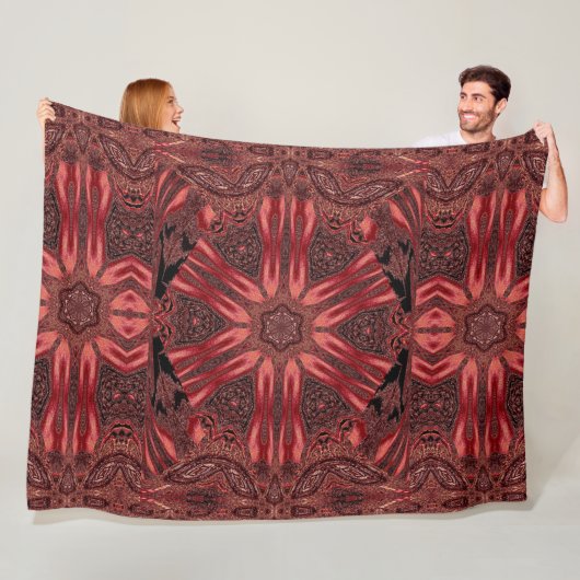 Elegantie oude dromen 88 fleece deken (In situ)
