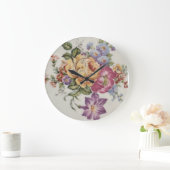 Elegantie: Porseleinen geïnspireerde klok (Huis)