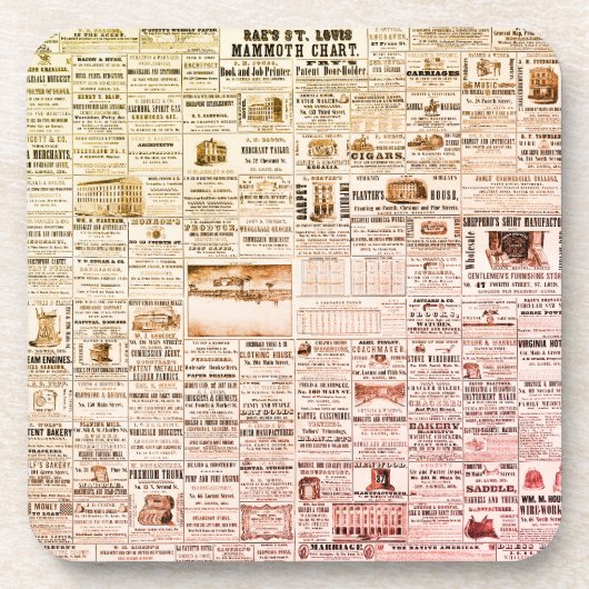 elegantie Rae's St. Louis Mammoth Onderzetter (Voorkant)