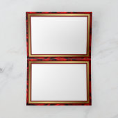 Elegantie Rode Roos - Sjabloon (Binnen)