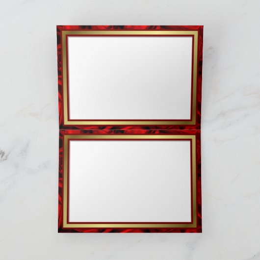 Elegantie Rode Roos - Sjabloon (Binnen)