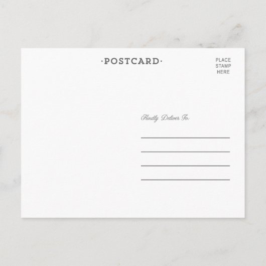 ELEGANTIE | SLA HET BRIEFKAART DATUM OP (Achterkant)