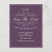 ELEGANTIE | SLA HET BRIEFKAART DATUM OP (Voorkant)