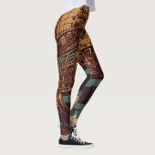  elegantie: Steampunk Airship Adventure Leggings (Rechts)