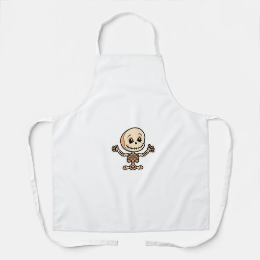 Elegantie:  tafel & keukenlinnen" schort (Voorkant)