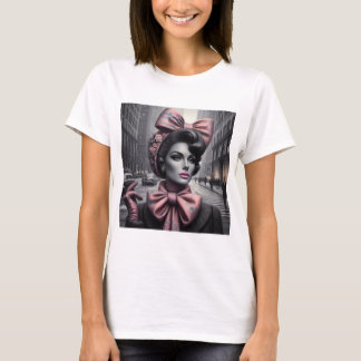 Elegantie te midden van het grijs t-shirt