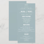  ELEGANTIE | TROUWMENU MENU (Voorkant / Achterkant)