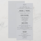  ELEGANTIE | TROUWMENU MENU (Voorkant / Achterkant)