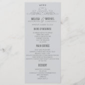  ELEGANTIE | TROUWMENU MENU (Voorkant)