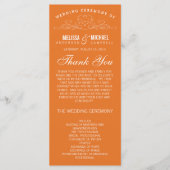  ELEGANTIE | TROUWPROGRAMMA PROGRAMMAKAART (Voorkant)