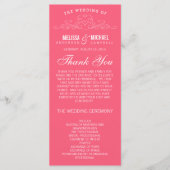  ELEGANTIE | TROUWPROGRAMMA PROGRAMMAKAART (Voorkant)