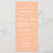  ELEGANTIE | TROUWPROGRAMMA PROGRAMMAKAART (Voorkant)