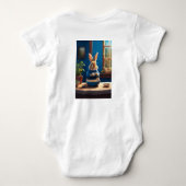 "Elegantie: Uil Haven T-shirt by TM Unique (Achterkant)