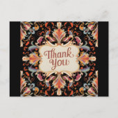  elegantie van dank u briefkaart (Voorkant)