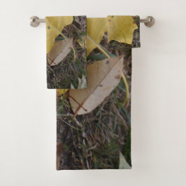 Elegantie van de herfst handdoek set