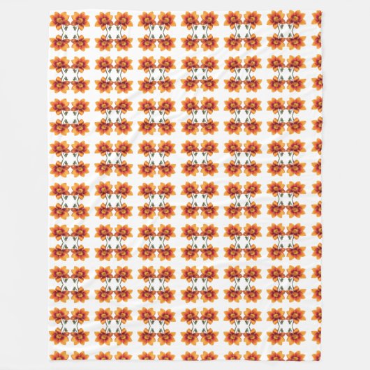 Elegantie van de natuur fleece deken (Voorkant)