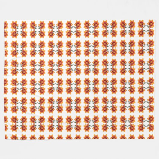 Elegantie van de natuur fleece deken (Voorkant (Horizontaal))