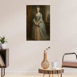 "Elegantie van het Tijdperk Portret van een Brit Poster