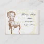 elegantie visitekaartje (Achterkant)