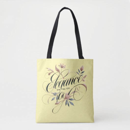 Elegantie voor onderweg – Chic Canvas tas (Voorkant)