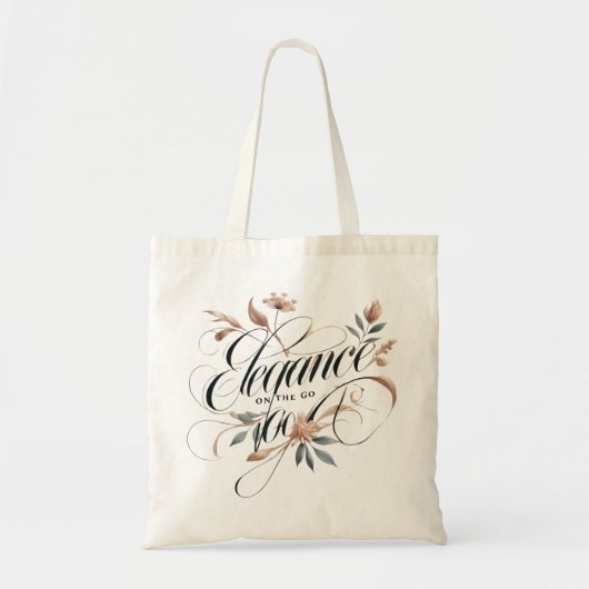 Elegantie voor onderweg – Chic Canvas tas (Voorkant)