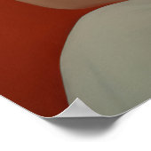 elegantie: vrouw met puppy in pastel poster (Hoek)