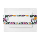 Elegantiepatroon met narcosememblastrijen 2 uitnodigingen wikkel (Voorkant Voorbeeld)