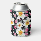 Elegantiepatroon met narcosemiddelen blikjeskoeler (Blikje Achterkant)