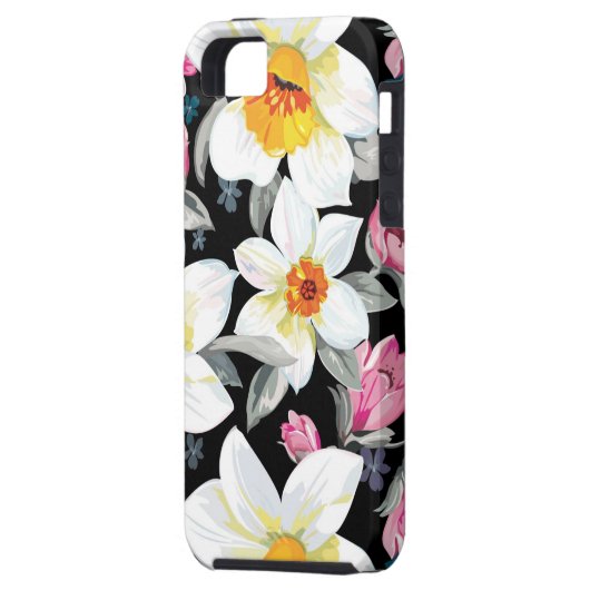 Elegantiepatroon met narcosemiddelen Case-Mate iPhone case (Achterkant Links)