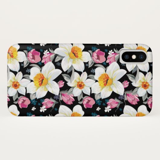 Elegantiepatroon met narcosemiddelen Case-Mate iPhone case (Achterkant (horizontaal))