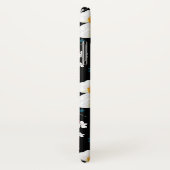 Elegantiepatroon met narcosemiddelen Case-Mate iPhone case (Achterkant / rechts)