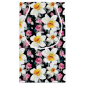 Elegantiepatroon met narcosemiddelen klein cadeauzakje (Achterkant)