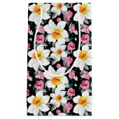 Elegantiepatroon met narcosemiddelen klein cadeauzakje (Voorkant)