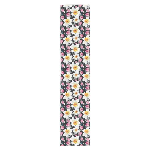 Elegantiepatroon met narcosemiddelen korte tafelloper (Voorkant)