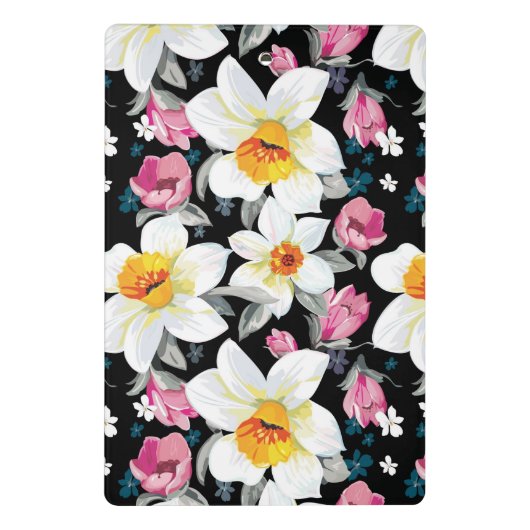 Elegantiepatroon met narcosemiddelen mini klembord (Achterkant)