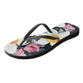 Elegantiepatroon met narcosemiddelen teenslippers (Schuin)